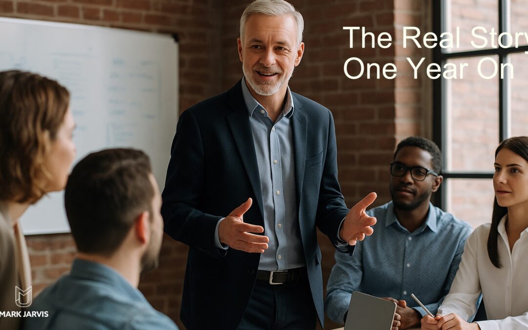 The real story of leading a company one year on