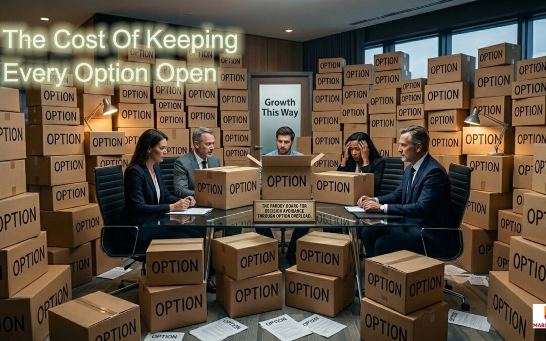 The Cost of Keeping Every Option Open